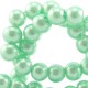 Top quality glasparel 4 mm Diep crysolite groen